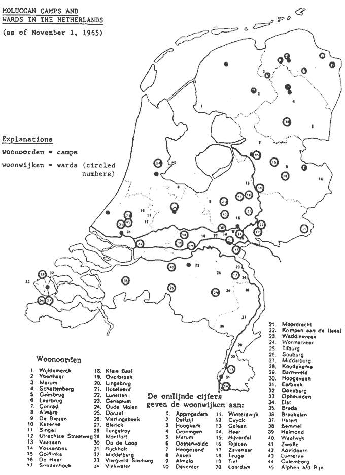 Moluccan Camps and Wards in Holland 1965